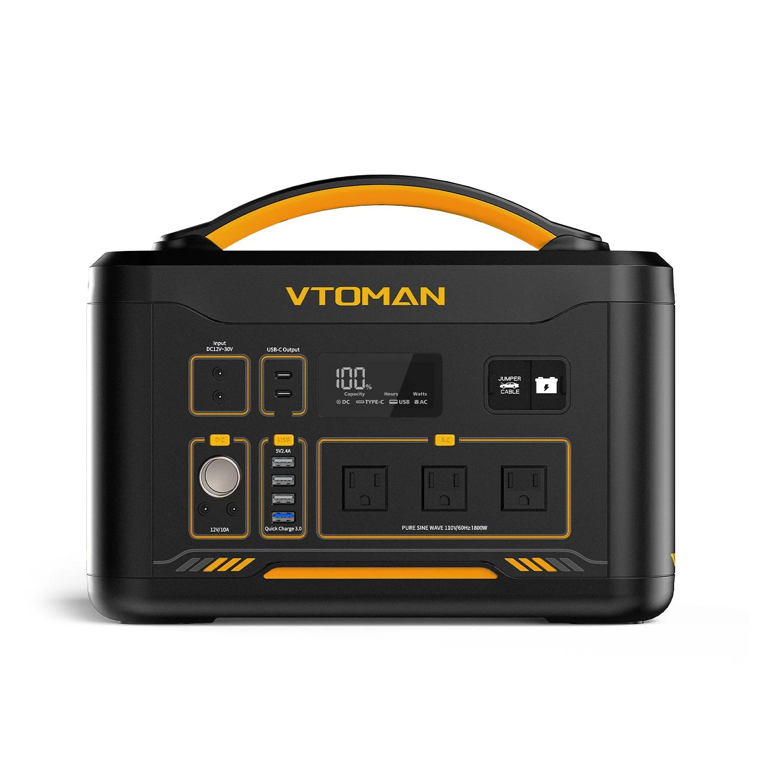 VTOMAN Jump 1800 with 1548Wh Extra Battery - Image 3