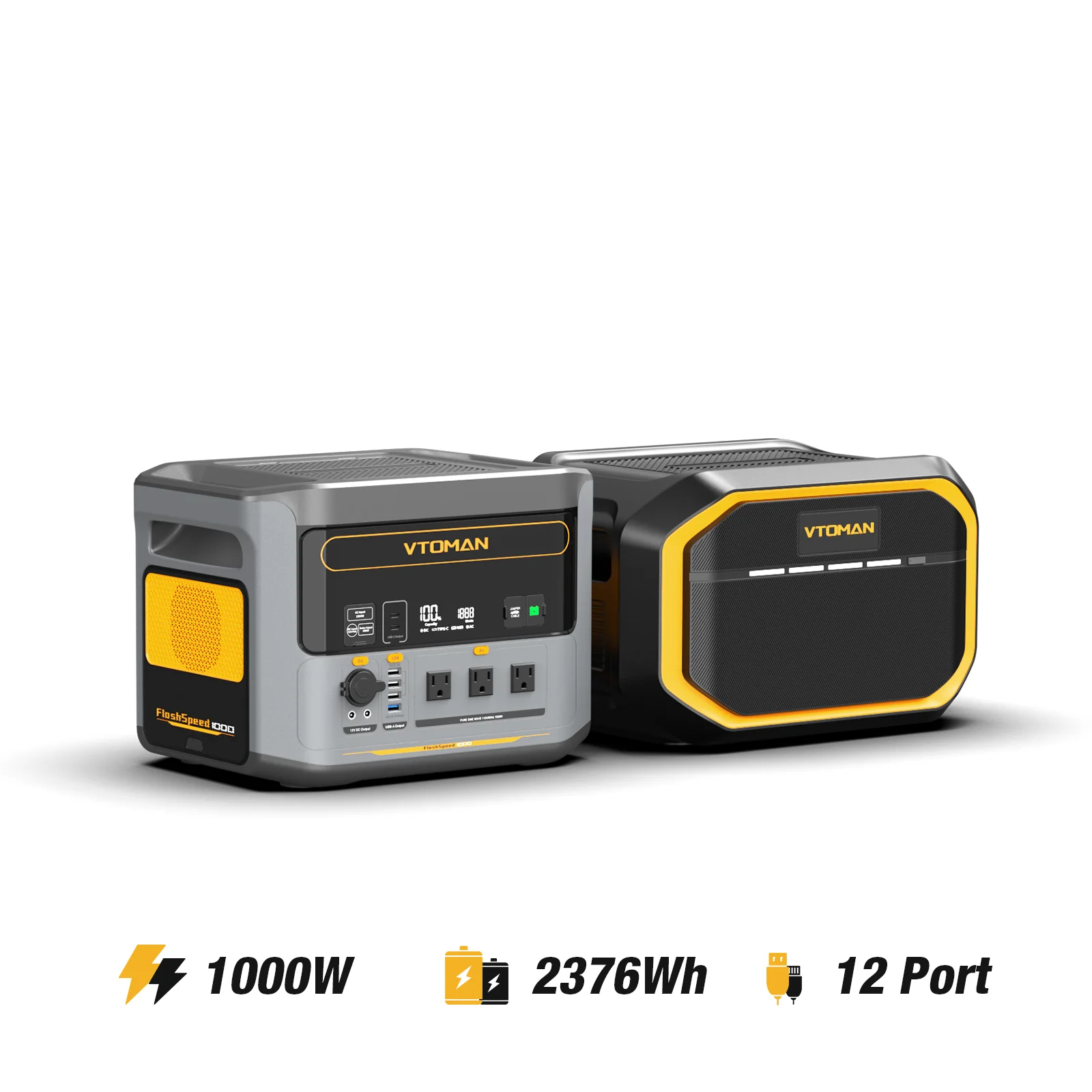 VTOMAN FlashSpeed 1000 Portable Power Station - Image 10