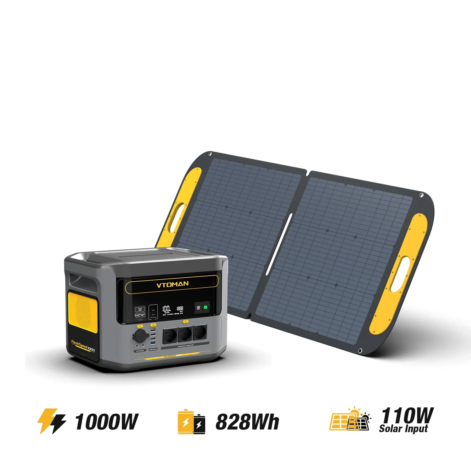 VTOMAN FlashSpeed 1000 Portable Power Station - Image 12