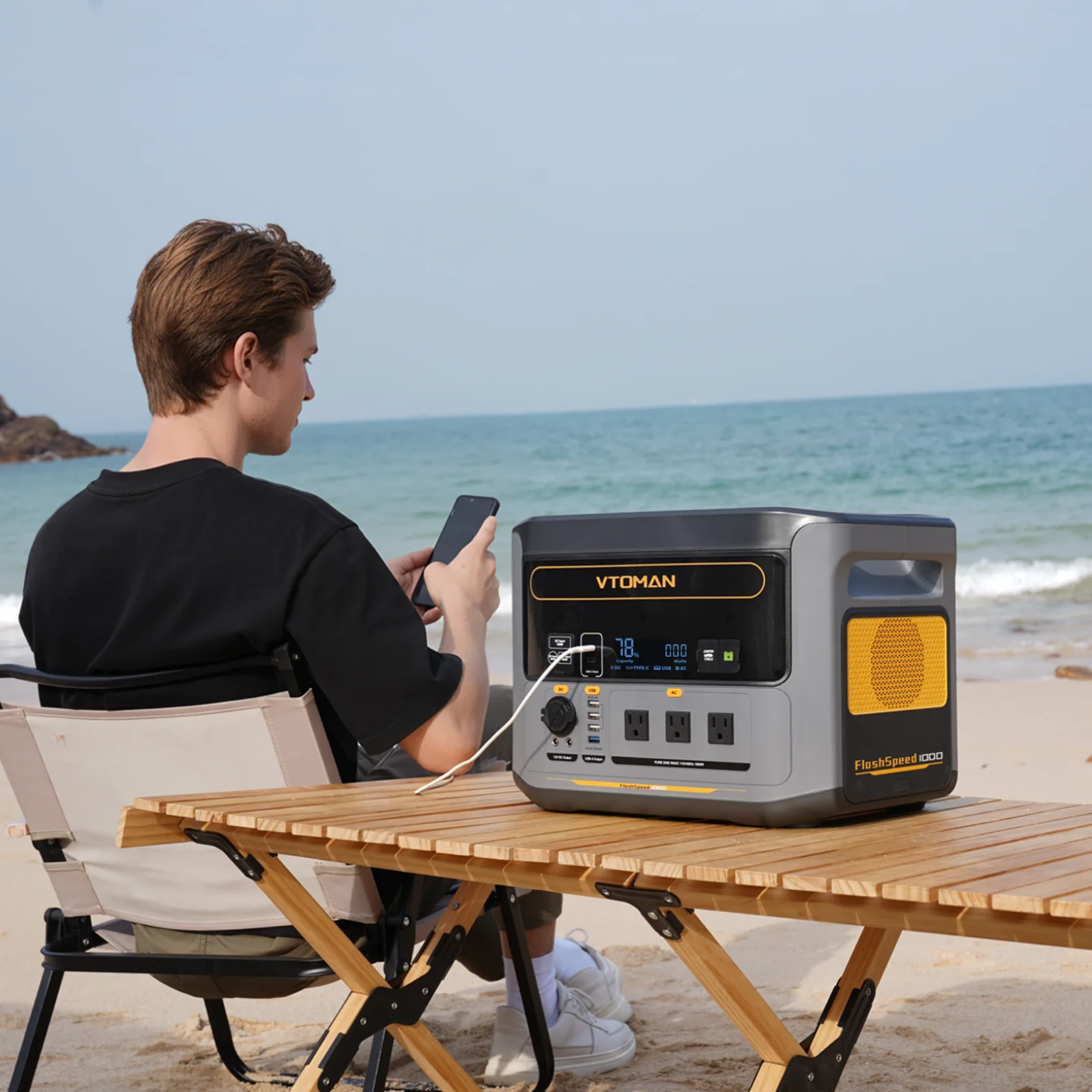 VTOMAN FlashSpeed 1000 Portable Power Station - Image 3