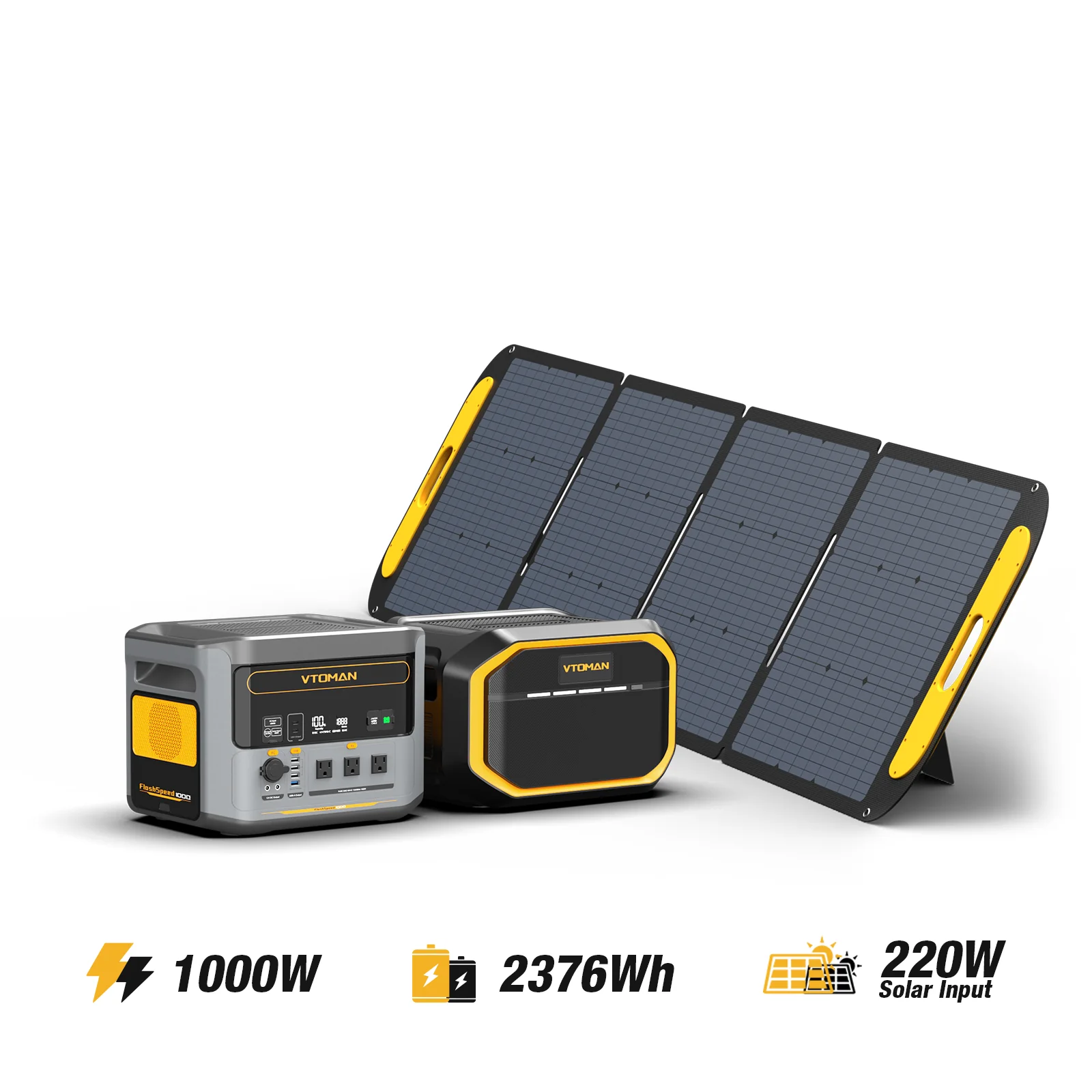 VTOMAN FlashSpeed 1000 Portable Power Station - Image 8