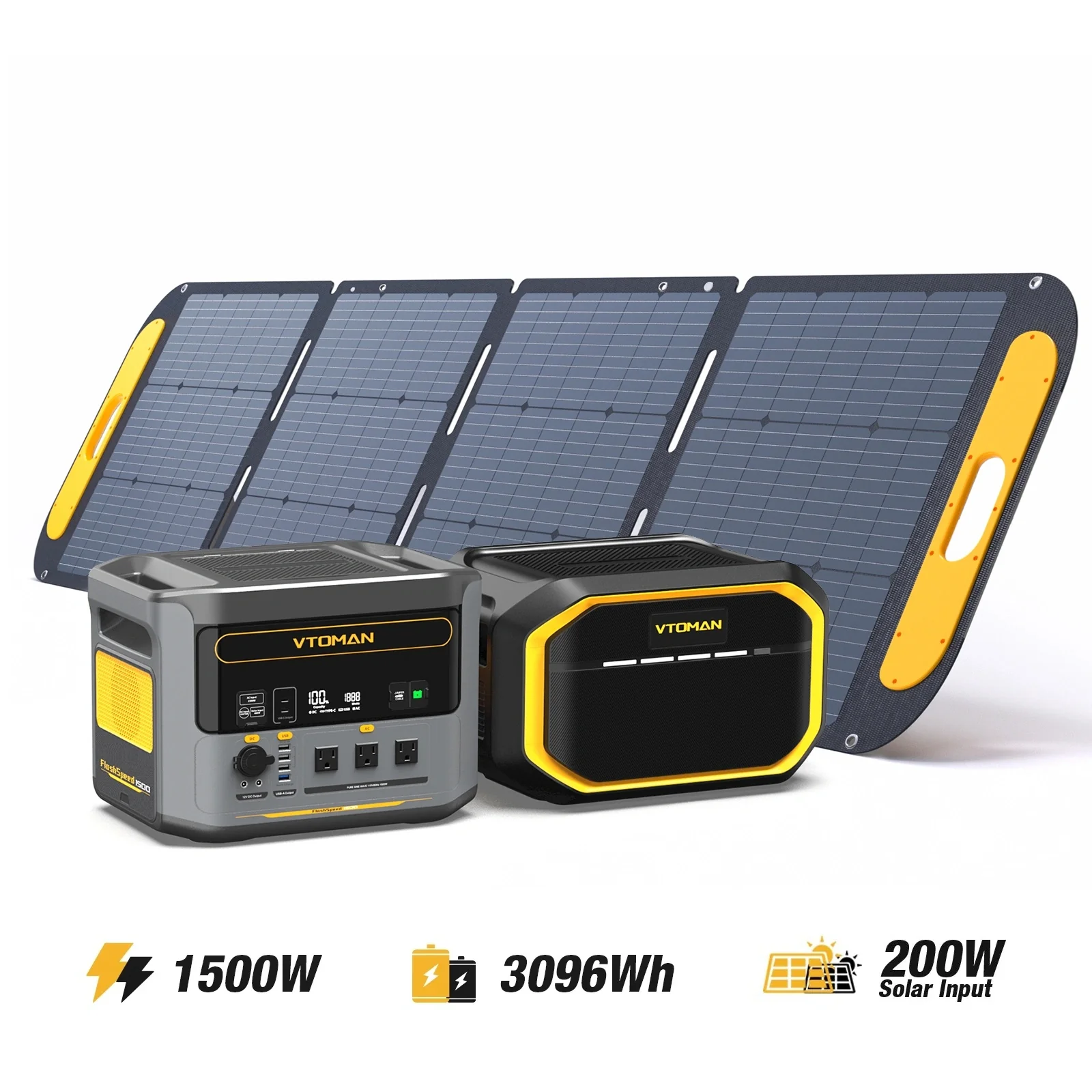 VTOMAN FlashSpeed 1500 Portable Power Station - Image 8