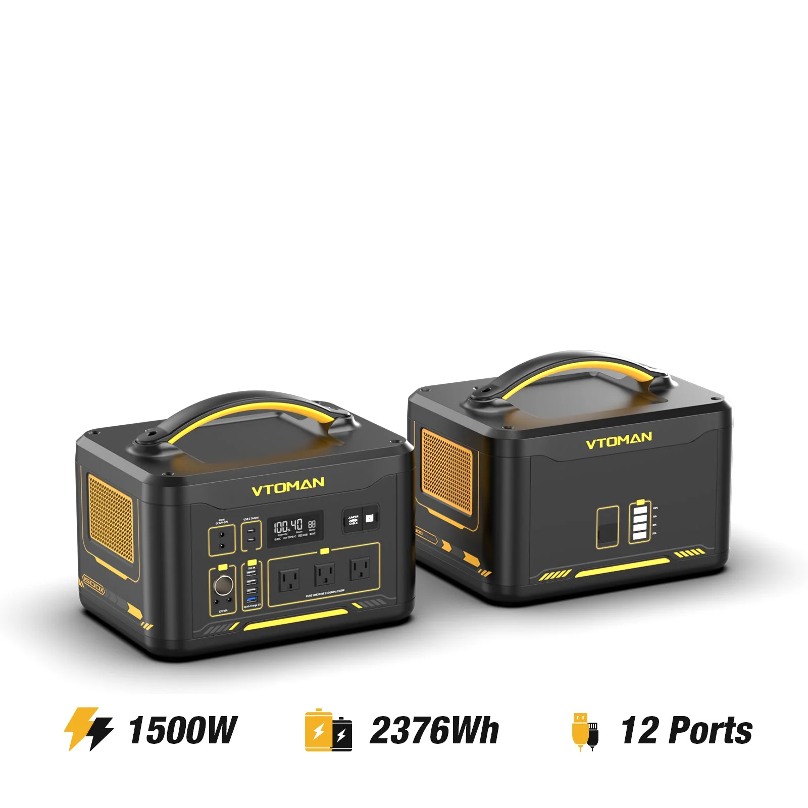 VTOMAN Jump 1500X Portable Power Station - Image 6