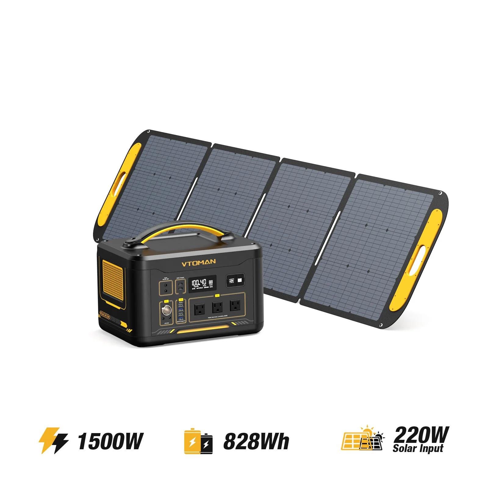 VTOMAN Jump 1500X Portable Power Station - Image 7