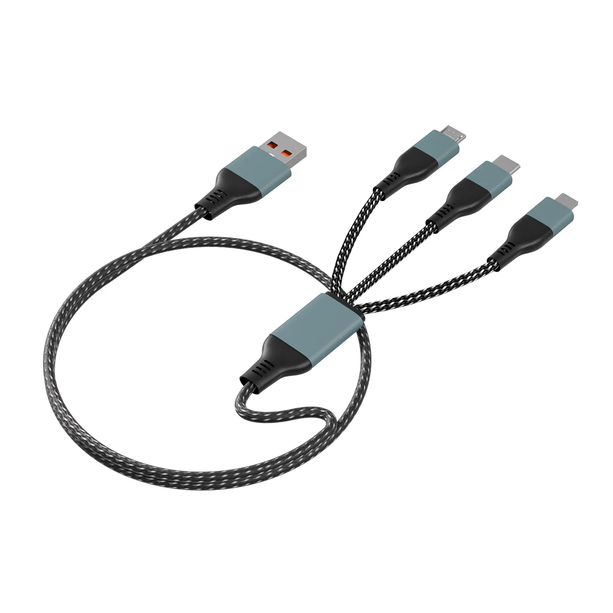 VTOMAN 3-in-1 100W Fast Charging Cable - Image 4