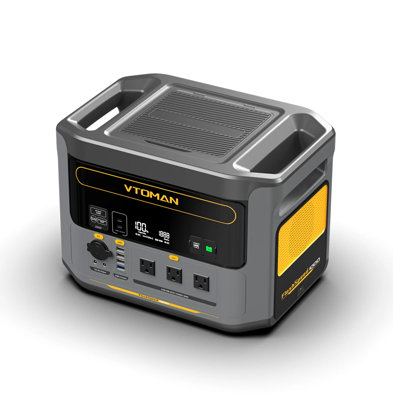 VTOMAN FlashSpeed 1000 Portable Power Station - Image 4