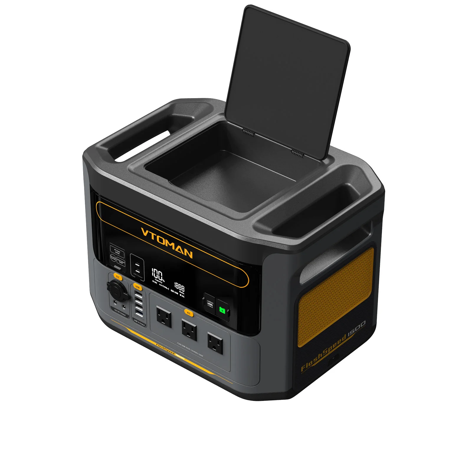 VTOMAN FlashSpeed 1500 Portable Power Station - Image 5