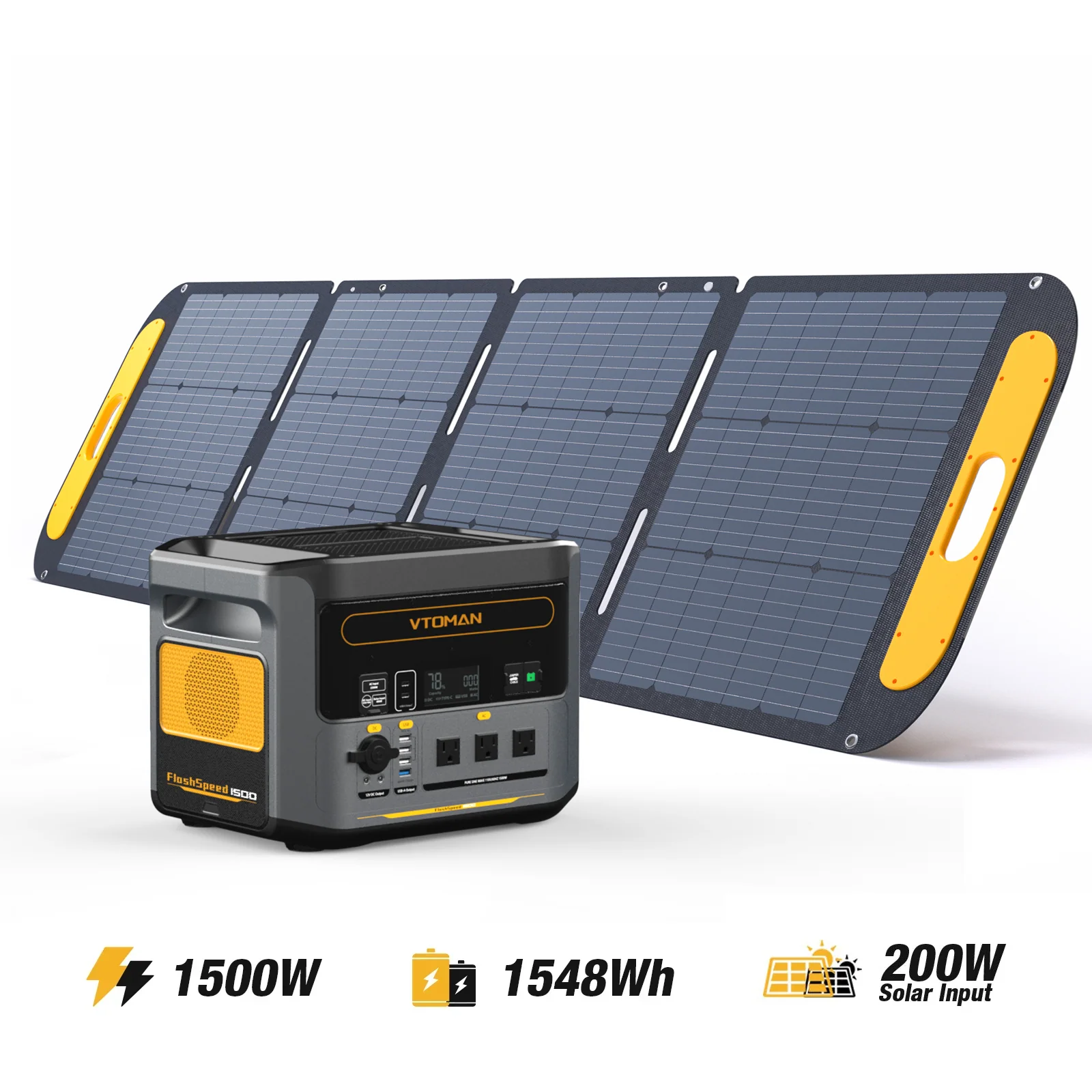 VTOMAN FlashSpeed 1500 Portable Power Station - Image 7