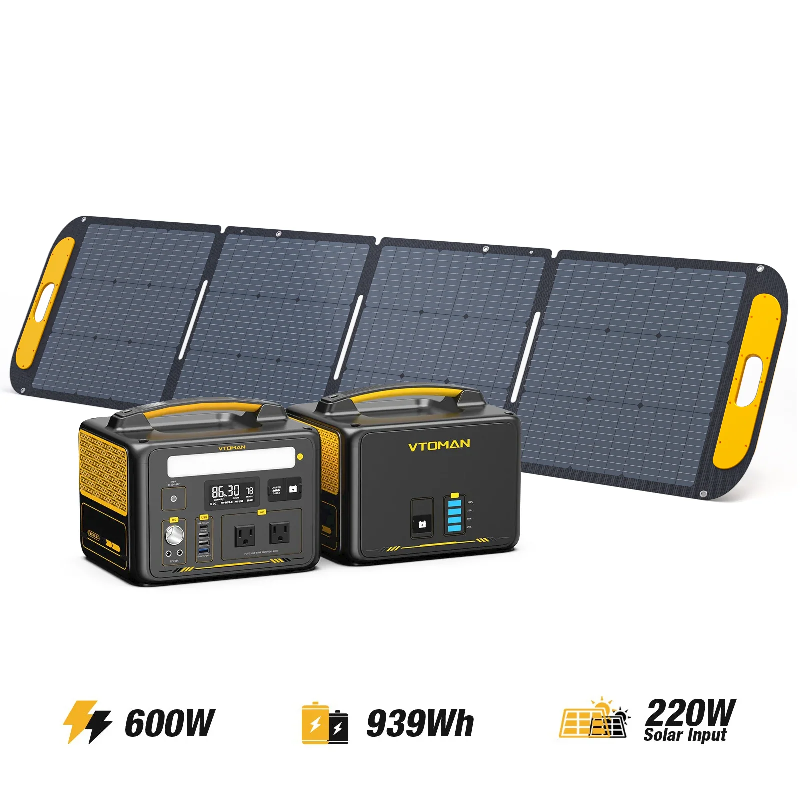 VTOMAN Jump 600X Portable Power Station - Image 8
